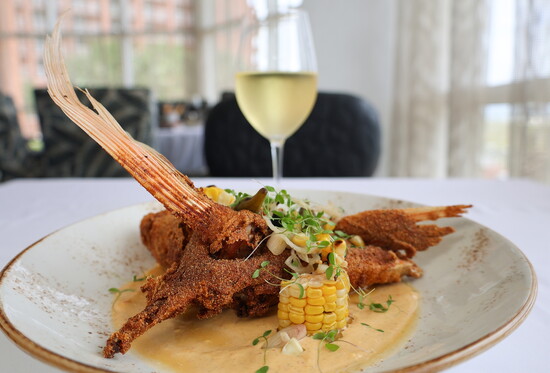 Fried Snapper Collar 