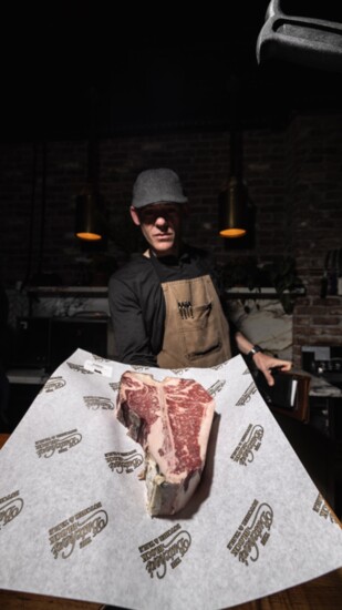 A dry-aged porterhouse
