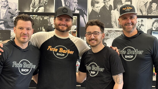 (From L to R): Rob Fiorentino, Luke Tosti, Joey Viola and Nick Tosti.