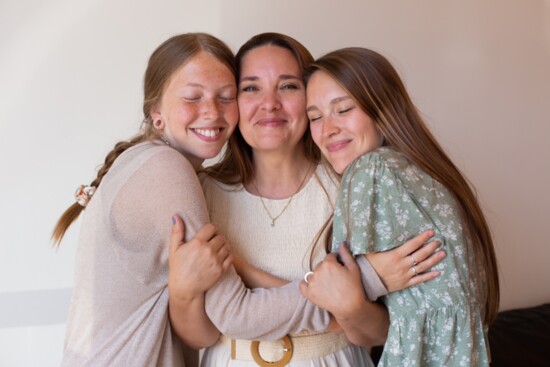 Juliana Wagner, Kathryn Wagner and Christina Laughlin.