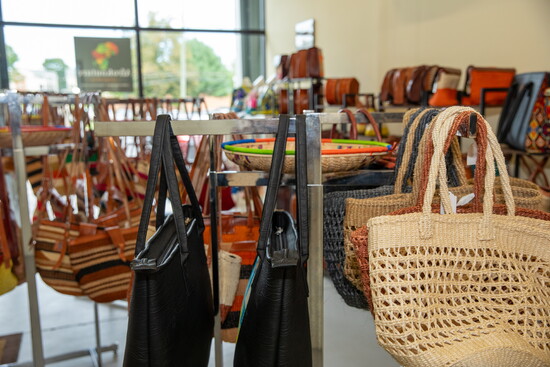 Inside shops and the Bel Air Visitors Center at the Bel Air Armory Marketplace. Photo Credit: Kerry Paradis Photography