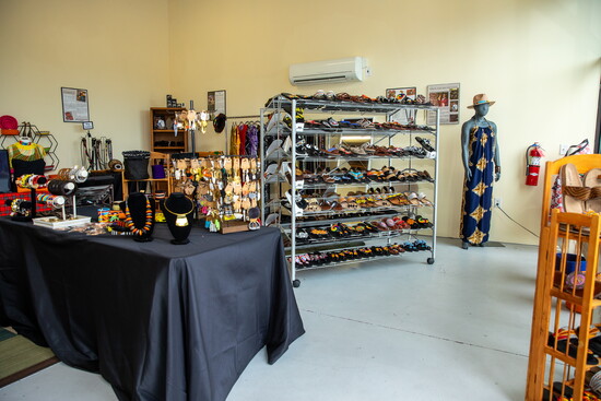 Inside shops and the Bel Air Visitors Center at the Bel Air Armory Marketplace. Photo Credit: Kerry Paradis Photography