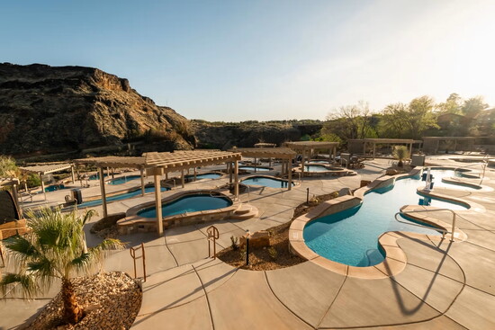 Zion Canyon Hot Springs. Photo courtesy of Zion Canyon Hot Springs.