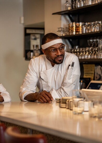 Chef Damon Daye Sawyer at 29 Markle. 