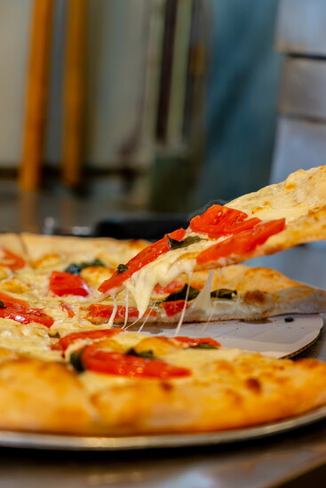 Margherita Pizza is a fan favorite from the Brooklyn Pizza & Pasta menu.