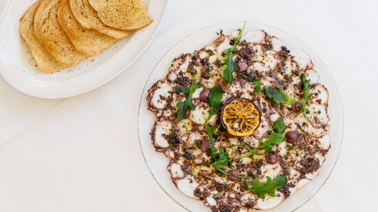 Spanish Octopus Carpaccio