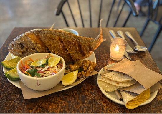 Tito and Pep's fish taco special, Photo: Kris Ann Valdez