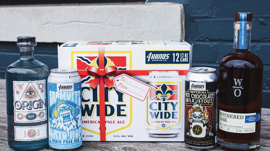 4 Hands Brewing Co. & 1220 Spirits gifting items