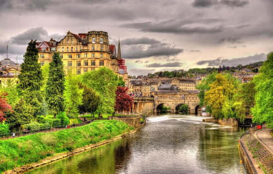 River Avon, Bath, England