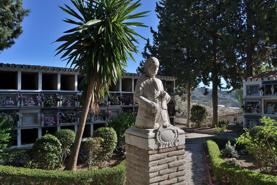 Statue of the Galvez family, Macharaviaya, Spain