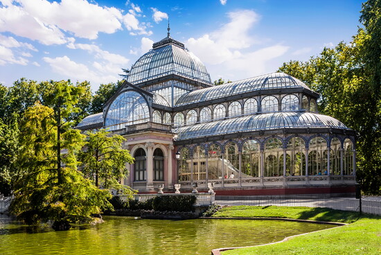 Crystal Palace, Retiro Park, Madrid, Spain