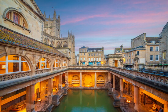 Roman Baths, Bath, England