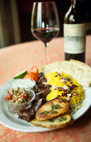 Roghani's Restaurant plates up both Persian and European dishes.