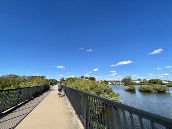 Venice Legacy Trail (Photo courtesy of VisitSarasota.com).