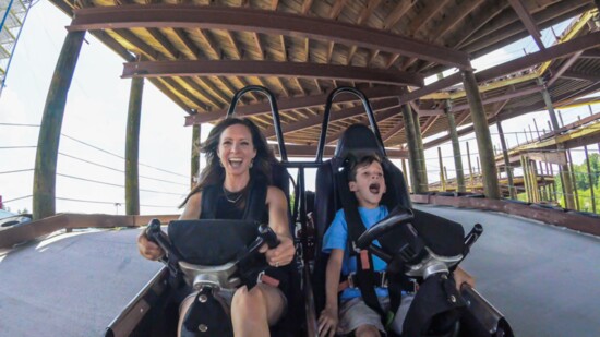 The multi-level go-kart track is still a favorite at Fun Spot. 