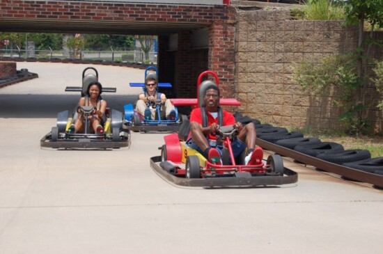 The Fast Track at Fun Spot is a favorite among guests. 