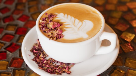 The Muse's Rose Latte