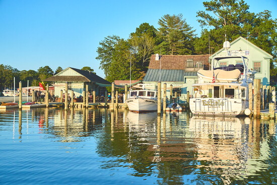 Waterfront in Onancock. Photo Credit: John Park - JPG Agency 