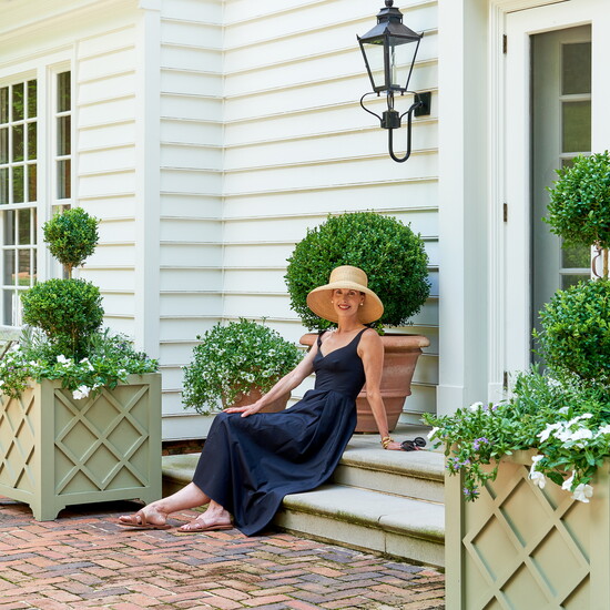 Kate Morrison at her home in Concord