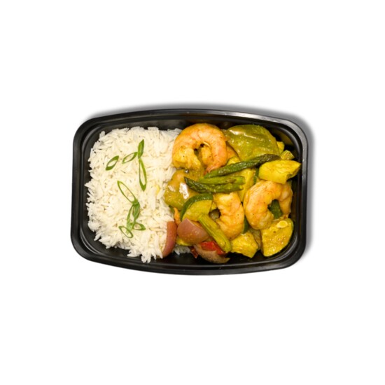 Edibolic Basil Shrimp Curry.