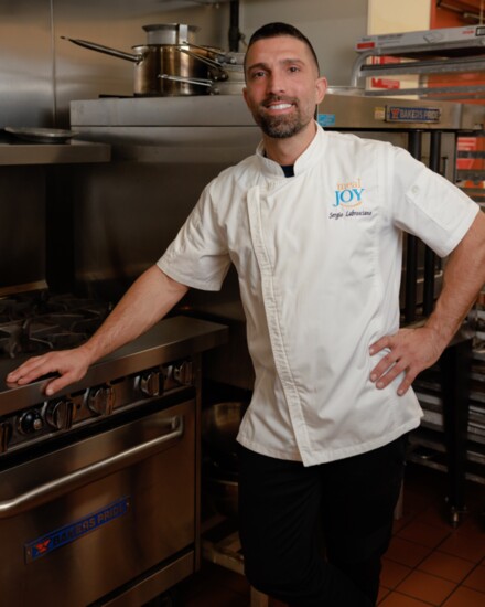 Chef Sergio Labrosciano, owner of MealJOY.