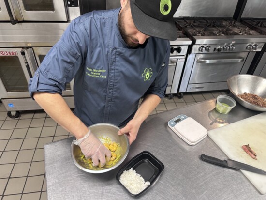 Chef Josh Wechsler, owner of Edibolics.