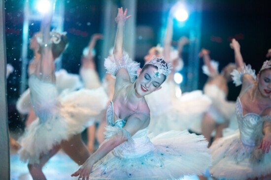 Backstage and rehearsal photos from the Oklahoma City Ballet's 2022 production of The Nutcracker