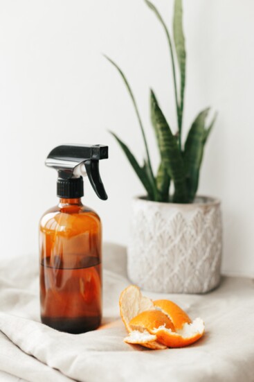 Nontoxic cleaners make a home smell amazing.