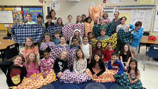 Sweet Apple Elementary blankets