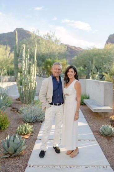 Catherine and husband Jim