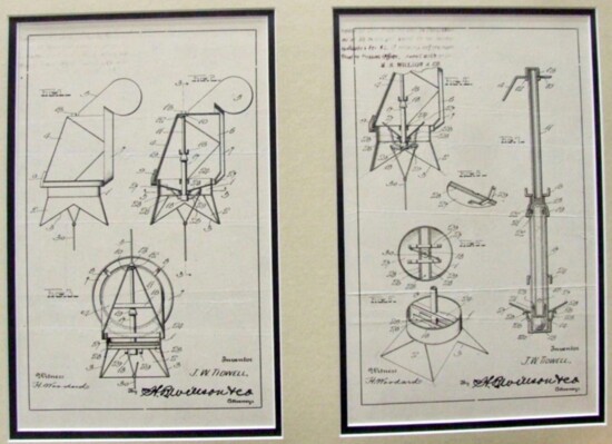 The original copy of the patent for a ventillator that put Southern Sheet Metal on the map. 