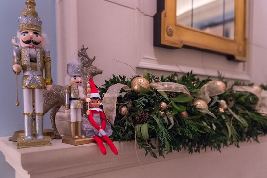 Spotted! Looks like one of Santa's helpers decided to check into Salamander for the holidays. Let us know if you find him!