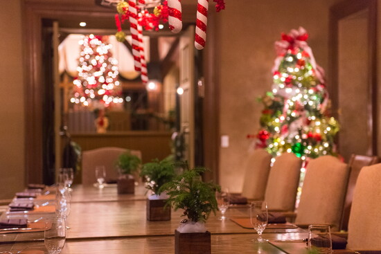 A spectacular setting for a holiday meeting or dinner. The attention to detail in the Marshall Boardroom is unmatched.