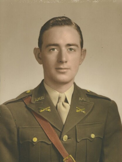 J.L Huffines Jr. during World War II