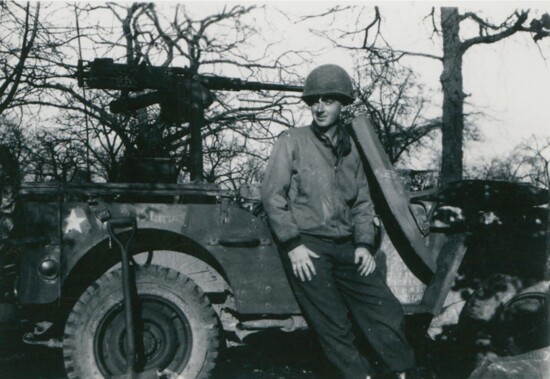 J.L Huffines Jr. during World War II