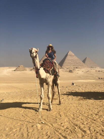 Camel Riding in Egypt.
