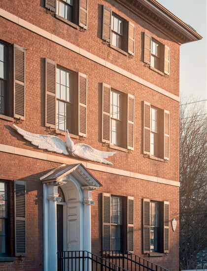 Treadwell Mansion Boutique Hotel on Pleasant Street in Portsmouth. Photo by Kevin Edge