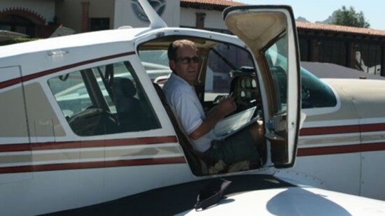 Dr. Bob and his Plane (pet ambulance)