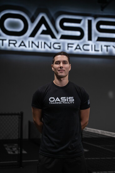 Franco Giordanengo at Oasis Training Facility—where vision, grit, and community collide.