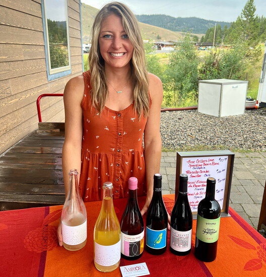 Pouring in Stanley, ID at Sawtooth Spirit