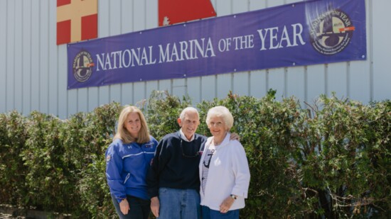 Jerry Rockvam with his wife Joyce and daughter Roxanne