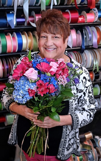 Lynette Marsack, owner of Kraatz Flowers