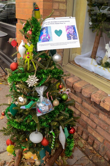 One of the trees that was adopted in memory of Daniel Peso Jr.