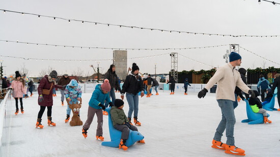 Offered free to the public, Winterland ice rink has become a beloved winter tradition, welcoming families and friends to Heartwood Preserve each season.