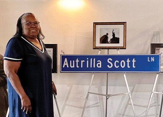 Forgotten Images celebrates both local and national figures in African American history, including Sharon McLucas's mother, local activist Autrilla Scott.