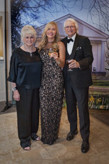 Sandy Buhler, Lisa Thibault and Walt Burnotes