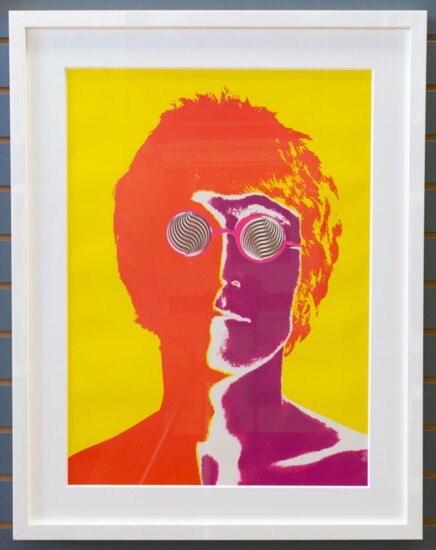 Lennon: Richard Avedon original poster’s from 1967, Beatles psychedelic series