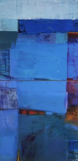 "Blue Rectangles" Jenn Duncan