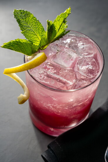 Blueberry No-Jito at The Local Harco. Photo Credit: Evolved Hospitality. 