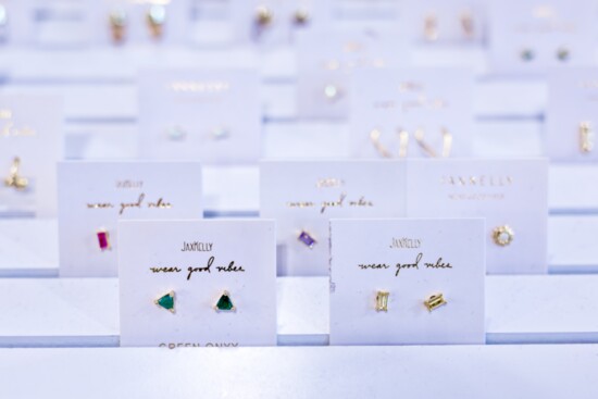 Minimalistic or stacked in groups these studs give her the sparkle to get through the day.  Starting at $45